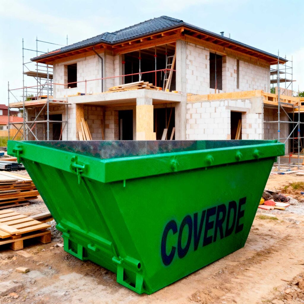 Contenedores para escombros de obra: la solución más eficiente para tus reformas